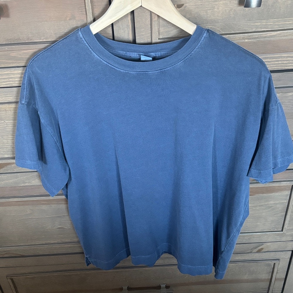 Blue Short Sleeve Vintage Tee
